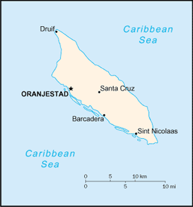 map Aruba