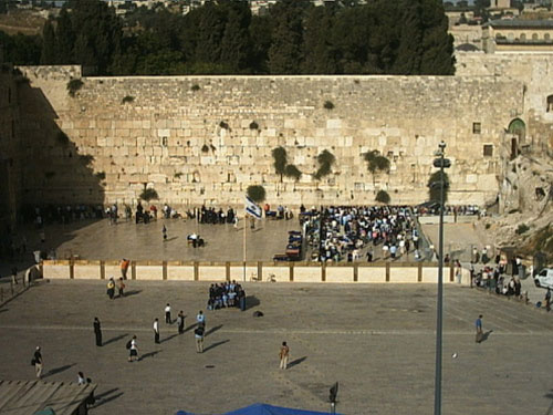 Mur des Lamentations Jérusalem