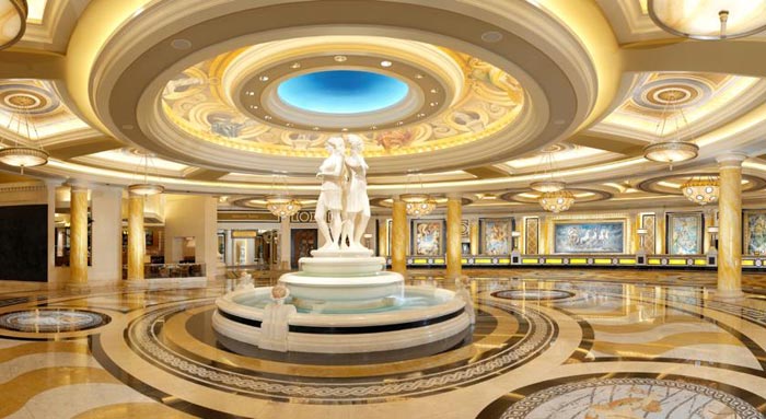lobby Caesars Palace