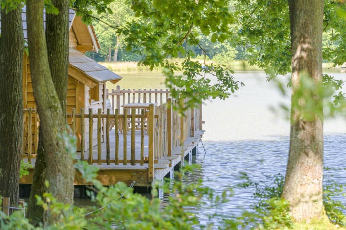 Cabane flottante Franche-Comté
