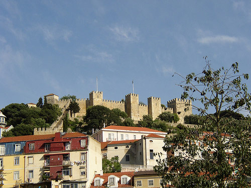 Castelo de Sao Jorge Lisbonne