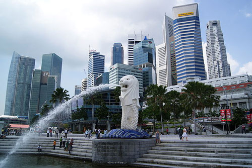 Merlion Singapour
