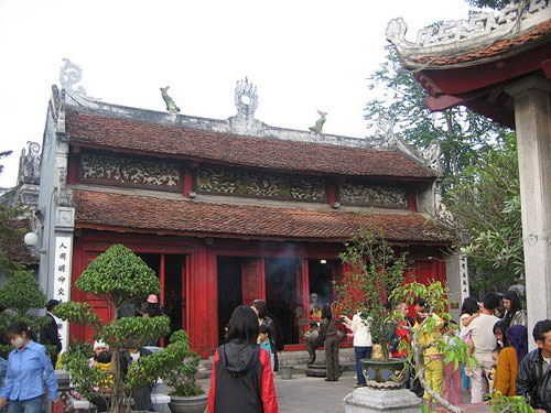 Temple Dên Ngoc Son Hanoï